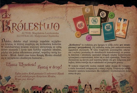 Królestwo + Królowa - fabularna gra planszowa z rozszerzeniem