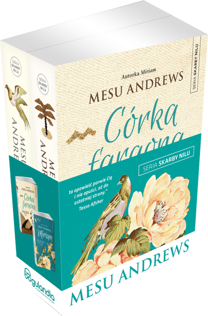 Znamię Lwa BOX - Francine Rivers + Skarby Nilu PAKIET - Mesu Andrews - powieści chrześcijańskie