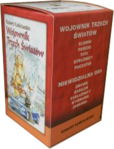 SUPER PAKIET komplet Wojownika i Niewidzialnej Gry - Robert Kościuszko - oprawa miękka
