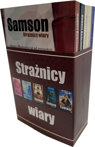 Powieści z serii Straznicy wiary - Robert Kosciuszko -Gedeon, Samson, Tobiasz, Klejnot Answerusa