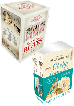 Znamię Lwa BOX - Francine Rivers + Skarby Nilu PAKIET - Mesu Andrews - powieści chrześcijańskie