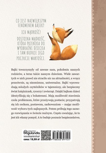 Bajeczne mądrości uczące wartości - seria Mądre bajki - Alfred J. Palla - oprawa miękka