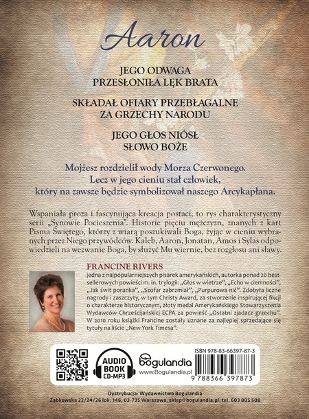 Aaron. Arcykapłan, brat Mojżesza - Francine Rivers Audiobook ONLINE