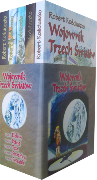 SUPER PAKIET komplet Wojownika i Niewidzialnej Gry - Robert Kościuszko - oprawa miękka