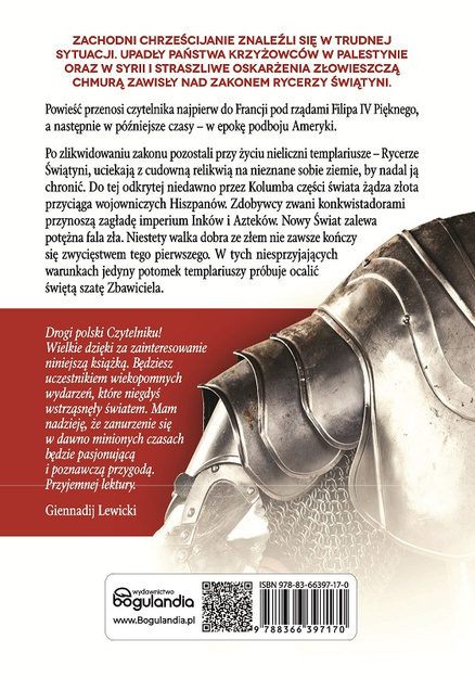 Templariusze i konkwistadorzy Wędrówki Chitonu Zbawiciela - Gennadij Lewicki - E-BOOK