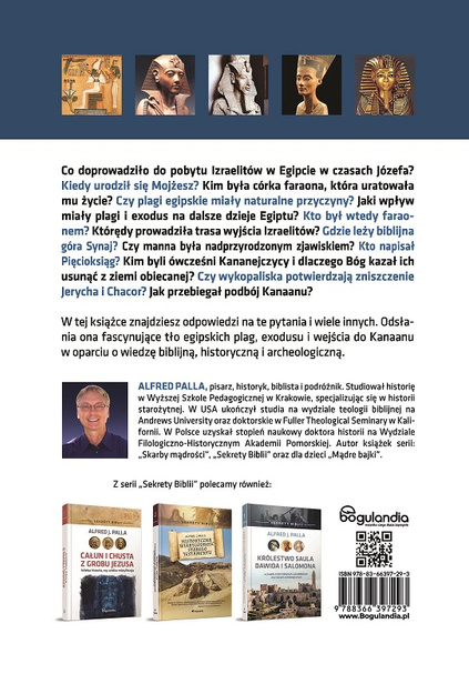 Sekrety Biblii - Exodus z Egiptu do Ziemi Obiecanej - Alfred J. Palla E-BOOK