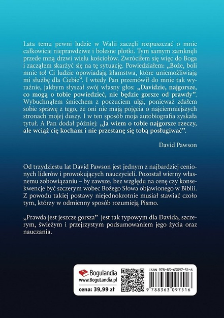 Prawda jest jeszcze gorsza - David Pawson - oprawa miękka