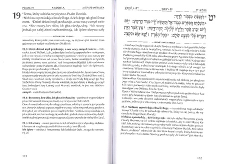 Księga Psalmów 1-50 z tradycyjnymi żydowskimi komentarzami - Sacha Pecaric - oprawa twarda