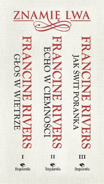 Znamię Lwa BOX + Synowie pocieszenia PAKIET - Francine Rivers