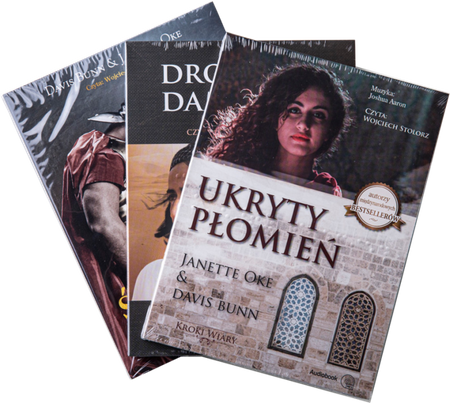 Kroki wiary Pakiet audio prezentowy - Janette Oke i Davis Bunn - Audiobook CD/MP3