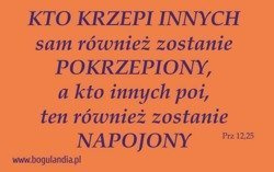 Magnes 65 na lodówkę KTO KRZEPI INNYCH sam również