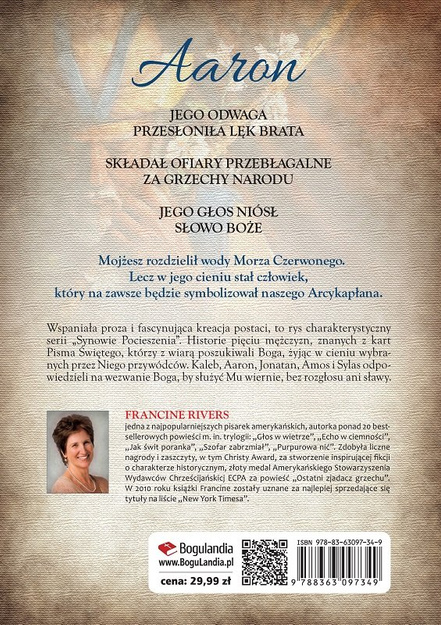 Aaron. Arcykapłan, brat Mojżesza - Francine Rivers - oprawa miękka