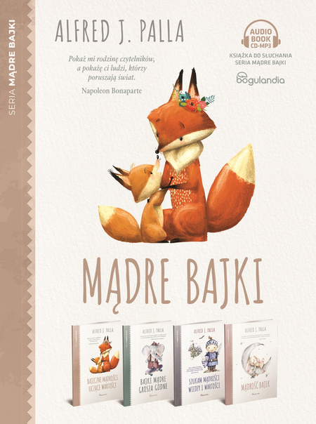 Mądre Bajki PAKIET - Alfred J. Palla - Audiobook CD/MP3