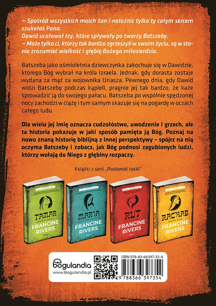 Batszeba Kobieta łaski cz.4 - Francine Rivers E-BOOK