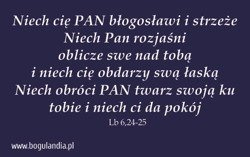 Magnes 30 na lodówkę Niech cię PAN błogosławi i strzeże