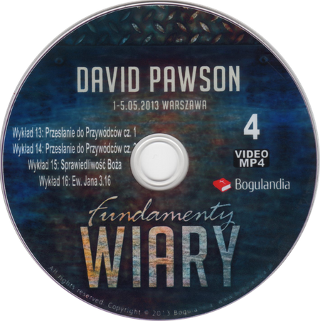 Fundamenty wiary - David Pawson - DVD