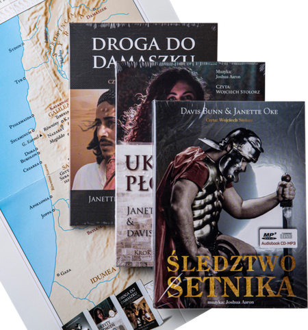 Kroki wiary Pakiet audio prezentowy - Janette Oke i Davis Bunn - Audiobook CD/MP3