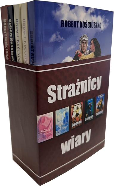 Powieści z serii Straznicy wiary - Robert Kosciuszko -Gedeon, Samson, Tobiasz, Klejnot Answerusa