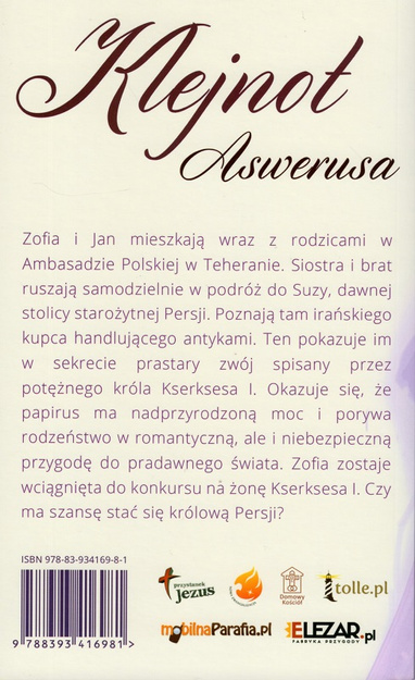 Powieści z serii Straznicy wiary - Robert Kosciuszko -Gedeon, Samson, Tobiasz, Klejnot Answerusa