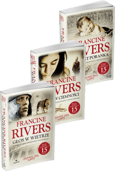 Znamię Lwa Zestaw - Głos w wietrze, Echo w Ciemności, Jak świt poranka - Francine Rivers