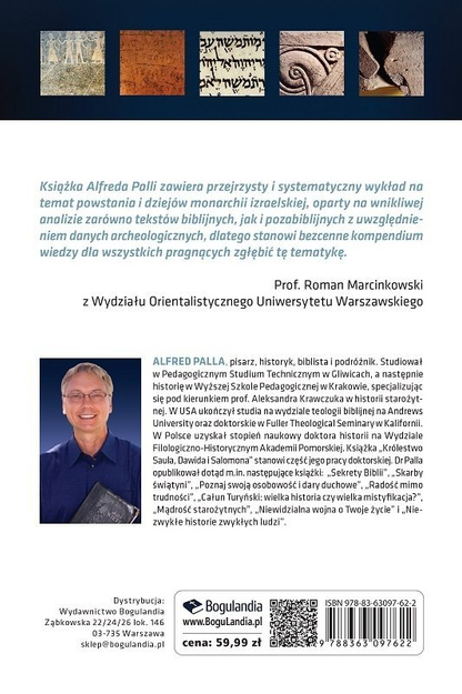 Sekrety Biblii - Królestwo Saula Dawida i Salomona - Alfred J. Palla - E-BOOK