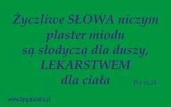 Magnes 66 na lodówkę Życzliwe SŁOWA niczym plaster
