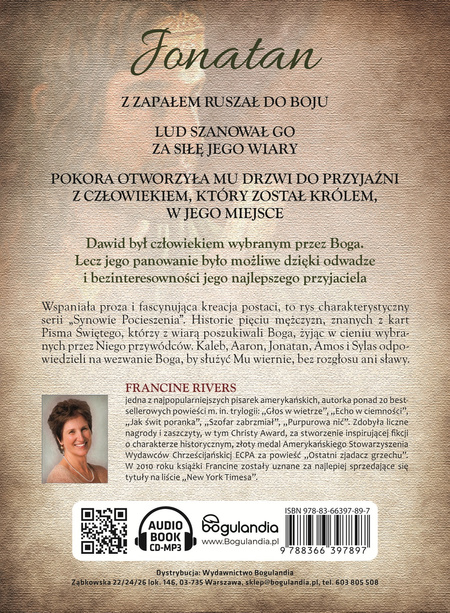 Jonatan. Syn Saula, przyjaciel Dawida - Francine Rivers - Audiobook ONLINE